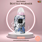 🍼 Portable USB Smart Baby Bottle Warmer – Safari Zebra Edition