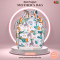 🎒 Large Capacity & Durable Mother’s Bag (Safari-Design Collection)