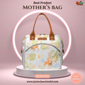🎒 Compact & Durable Mother’s Bag (Elegant Deer & Forest Print Handheld Tote)