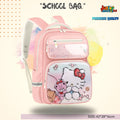 Sweet Hello Kitty Ribbon 3D Character School Bag (Blush Pink) 🎒🎀🐱