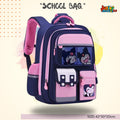 🖤 Kuromi-Vibe Premium Dual-Tone School Bag 🎒