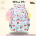Dreamy Sky Adventure School Bag (Light Blue & Pink) 🎒🌈