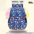 Roar-Some Dino Explorer School Bag (Royal Blue) 🎒🦖