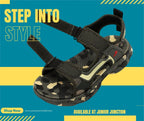 👟 Elite Urban Camo Sports Sandals – Tactical Grey