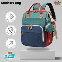 🎒Ultimate Multi-Function Mommy Bag – Navy & Merlot