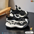 🌌👟Kids Horizon Max Sport Sandals – Stealth Black & Core White