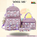 Magical Unicorn 3-in-1 Combo Set (Purple & Pastel) 🎒🦄