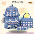 Magical Unicorn 3-in-1 Combo Set (Sky Blue & Pastel) 🎒🦄