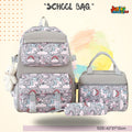 Magical Unicorn 3-in-1 Combo Set (Soft Grey & Pastel) 🎒🦄