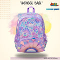 Blooming Beauty Floral Garden Backpack (Lilac & Iridescent Petals) 🌸