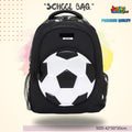 Goal-Getter 3D Football School Bag (Classic Black & White) ⚽