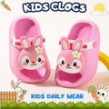 🐰 Kids Bunny Garden Clogs – Blossom Pink