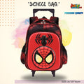 🕸️ Spidey-Shield "Hero Red" Premium Trolley Bag 🎒🕷️