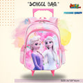 ❄️ Frozen "Sister Hearts" Premium Trolley Bag 🎒✨