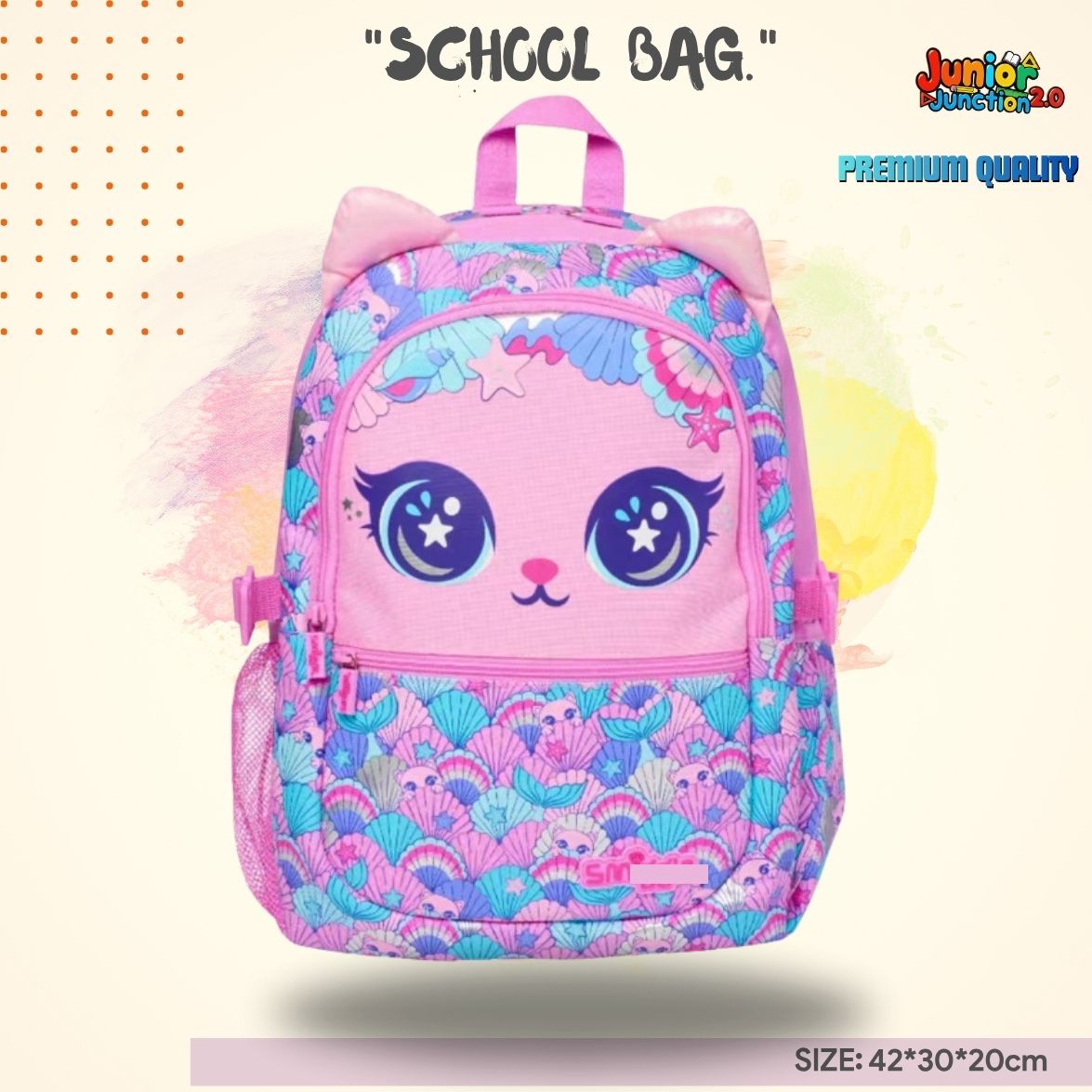 $miggle "Royal Butterfly" Enchanted Garden Backpack (Vibrant Purple & Sparkle Gold) 🦋✨