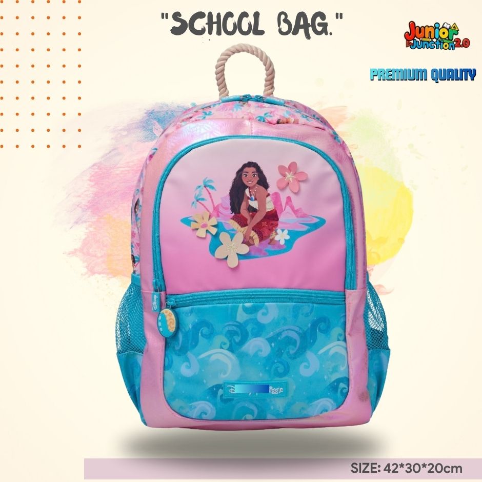$miggle "Ocean Wayfinder" Adventure School Bag (Tropical Pink & Teal) 🎒