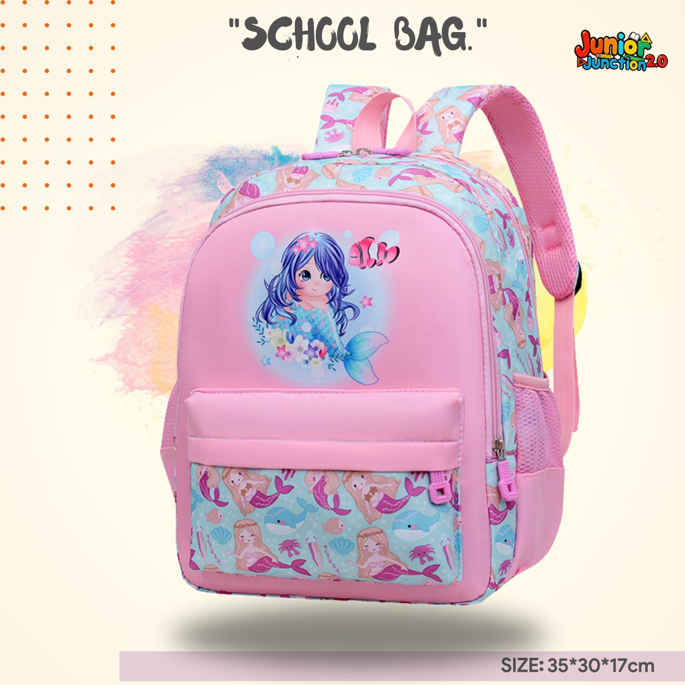 🧜‍♀️ Mystical "Under the Sea" School Bag 🎒🌊