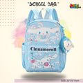 Heavenly Cloud Puppy Animated School Bag (Baby Blue) 🎒☁️✨