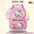 Pretty Pink Bow Kitten School Bag (Pastel Pink) 🎒🎀✨