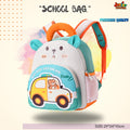 Little Bear Driving Adventure Toddler School Bag
