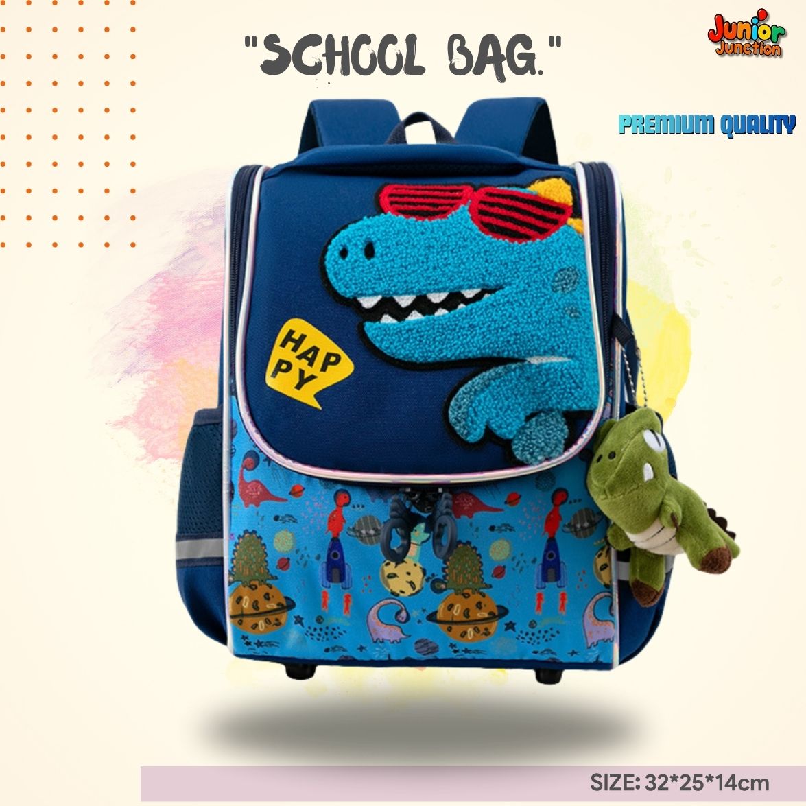 Cool Dino Shades School Bag