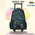 Game Over Tech Edition School Trolley Bag