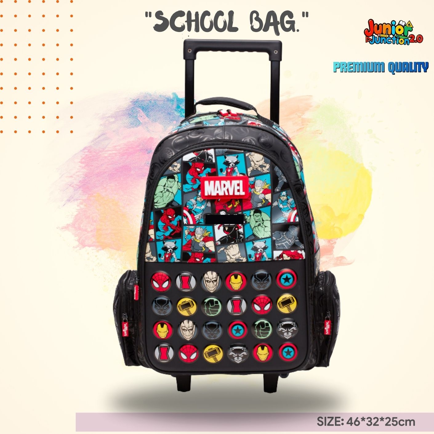 Super-Hero Squad School Trolley Bag