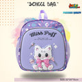 🎒 Miss Puff Charming White Kitten School Bag