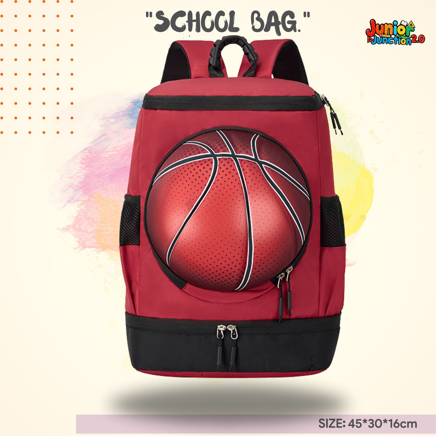 🏀 Slam-Dunk "Hoops Hero" Premium Sports Backpack 🎒🔥