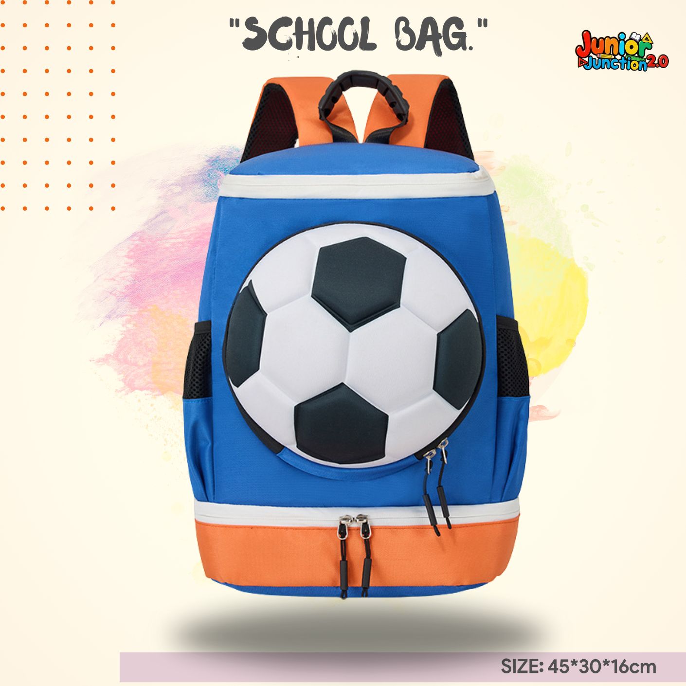 ⚽ Goal-Getter "Soccer Star" Premium Sports Backpack 🎒