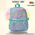 Unicorn Sparkle Rainbow Glitter School Bag (Mint Green & Pastel Magic) 🦄