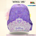 Enchanted Princess 3D School Bag (Royal Purple)
