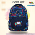 Deep Space Explorer Astronaut School Bag (Navy Midnight & Galactic Neon) 🚀
