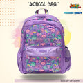 Kawaii Dreams Multi-Icon School Bag (Lilac Lavender & Pastel Pop)