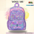 Butterfly Wings Iridescent Junior School Bag (Ultra Purple & Shimmer Pink) 🦋