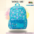 Rainbow Sparkle Holographic Unicorn School Bag (Pastel Pink & Iridescent Silver) 🦄