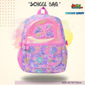 Smile & Shine BFF Edition Backpack (Metallic Pink & Pastel Floral) 😊