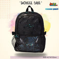 Shadow Ninja Stealth Mission School Bag (Midnight Onyx & Electric Teal) 🥷