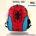 Hero-Edition Web-Slinger Premium School Bag (Red & Blue) 🕷️