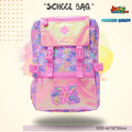 Smile & Shine Tactical Edition Backpack (Metallic Pink & Pastel Floral) 😊
