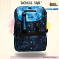 Deep Space Danger Galactic Explorer School Bag (Nebula Blue & Cosmic Black) 🚀