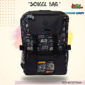 Game On Pro-Gamer School Bag (Stealth Black & Cyber Orange) 🎮