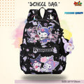 Mystic Gothic Bunny Animated School Bag (Midnight Black) 🎒💜✨