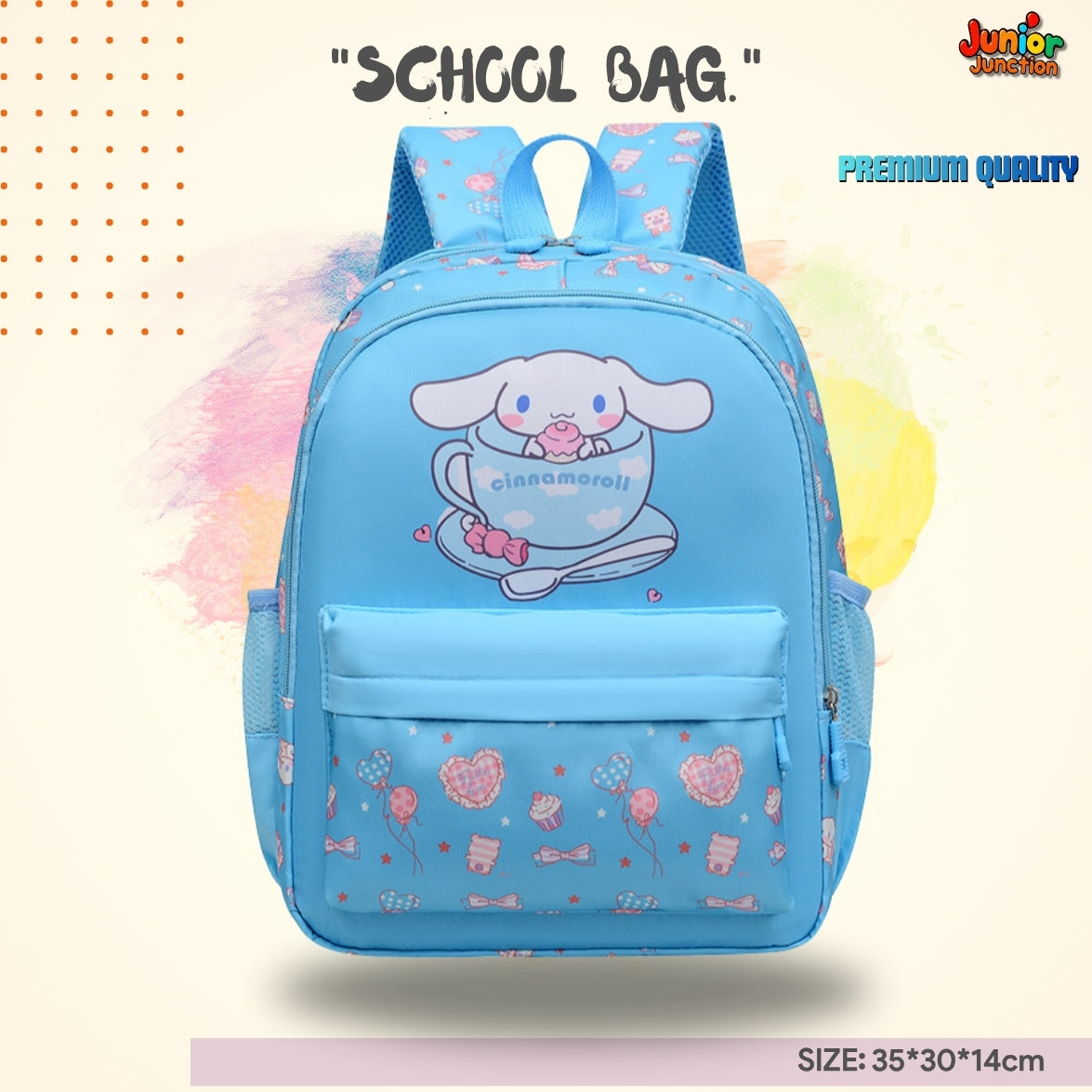 Dreamy Teacup Puppy Kids School Bag (35cm)