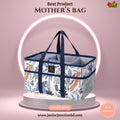 🧺 Premium Multi-Functional Baby Diaper Caddy & Organizer Tote – Safari Adventure Edition