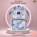 🎒 Premium Multi-Functional Mother’s Backpack – Modern Terrazzo Edition