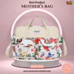 🎒 Premium Multi-Functional Mother’s Messenger Bag – Safari Jungle Edition