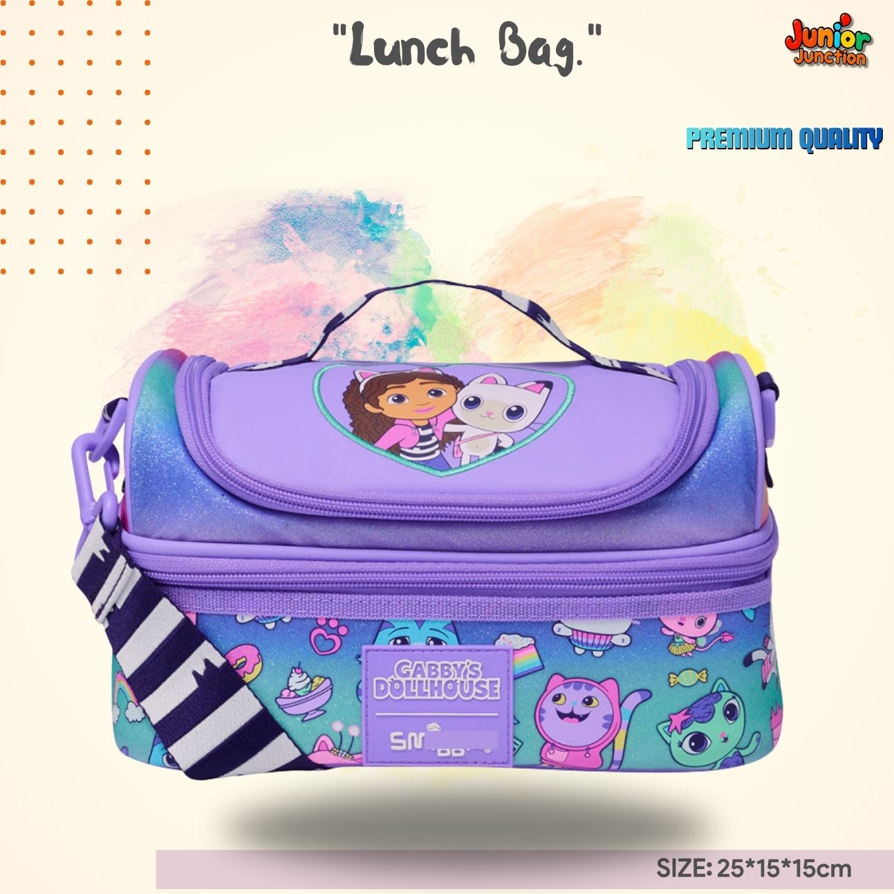 "Kitty Dollhouse" Double-Decker Lunch Bag 🦄🐱✨