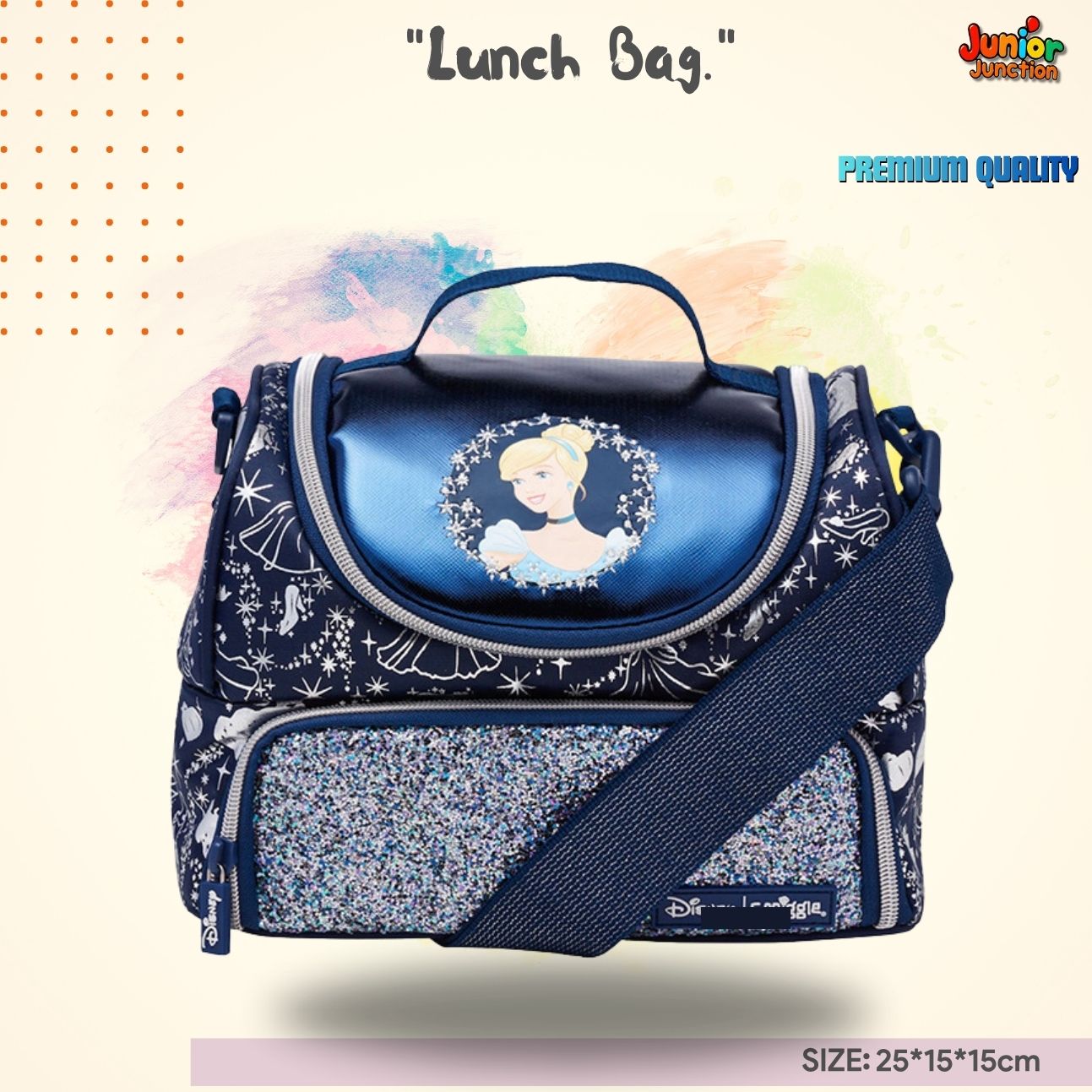 Royal Ball Magic Double-Decker Lunch Bag 👑✨🕛