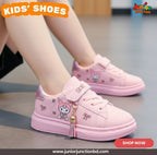 👟 Kids Sweet Charms Casual Sneakers – Blossom Pink & Glitter